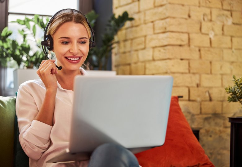 charming-business-lady-in-headphones